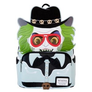 Loungefly- Beetlejuice Western Cosplay Mini Backpack